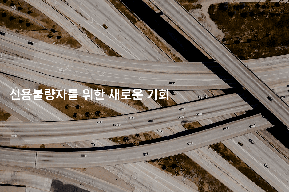 신용불량자를 위한 새로운 기회-힐링달