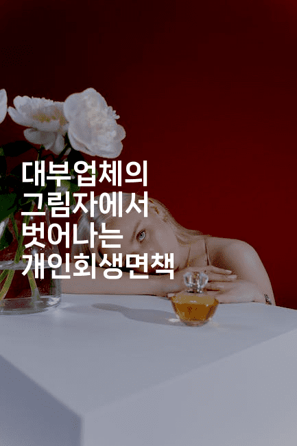 대부업체의 그림자에서 벗어나는 개인회생면책-힐링달